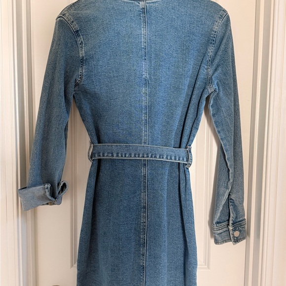 ✨ NWT Sanctuary Belted Denim Shirt Dress - Picture 2 of 4